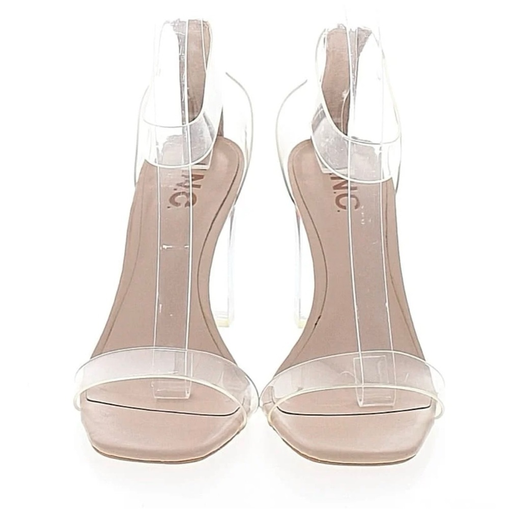INC International Concepts Clear Strap Heels